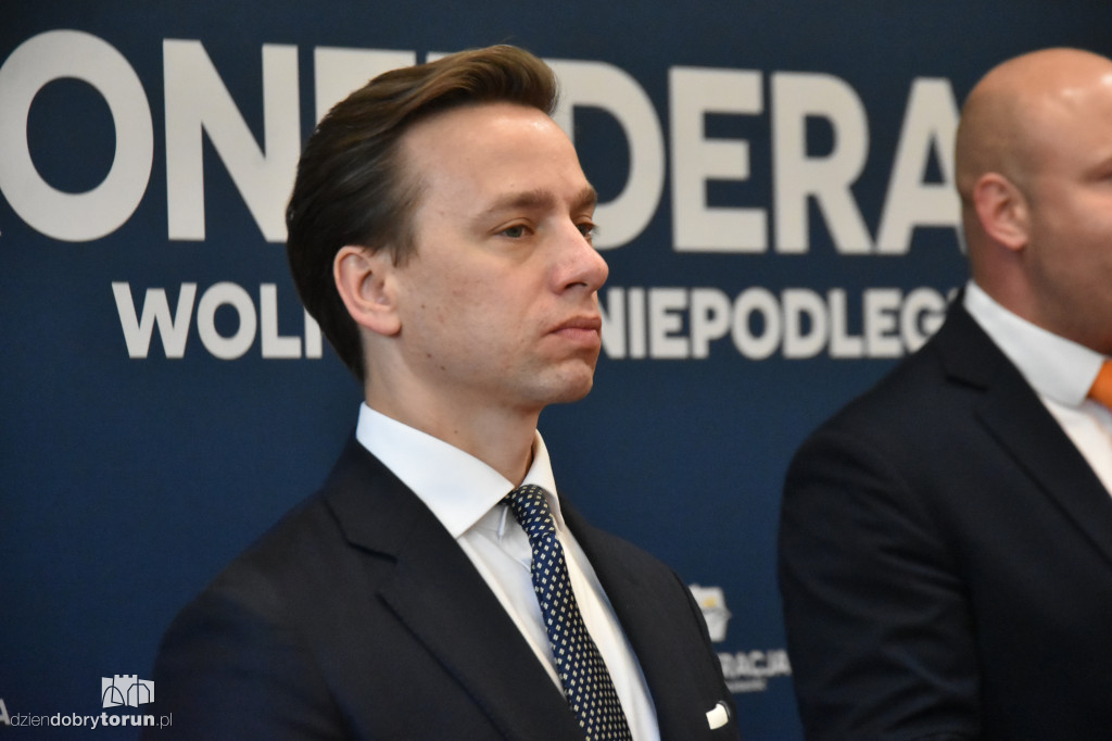 Krzysztof Bosak w Toruniu