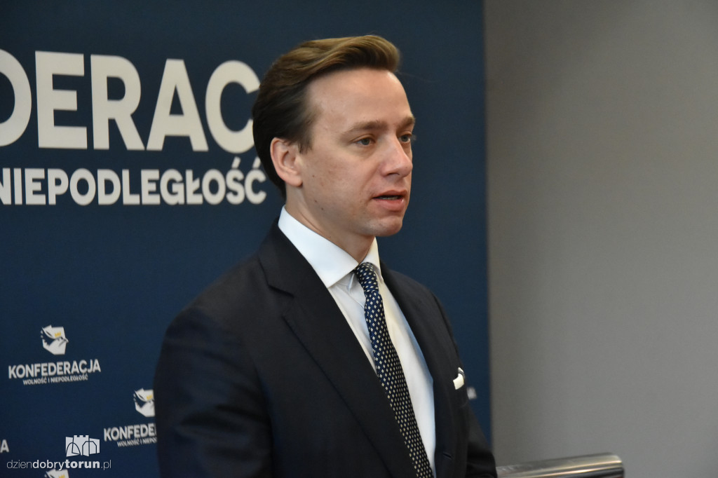 Krzysztof Bosak w Toruniu