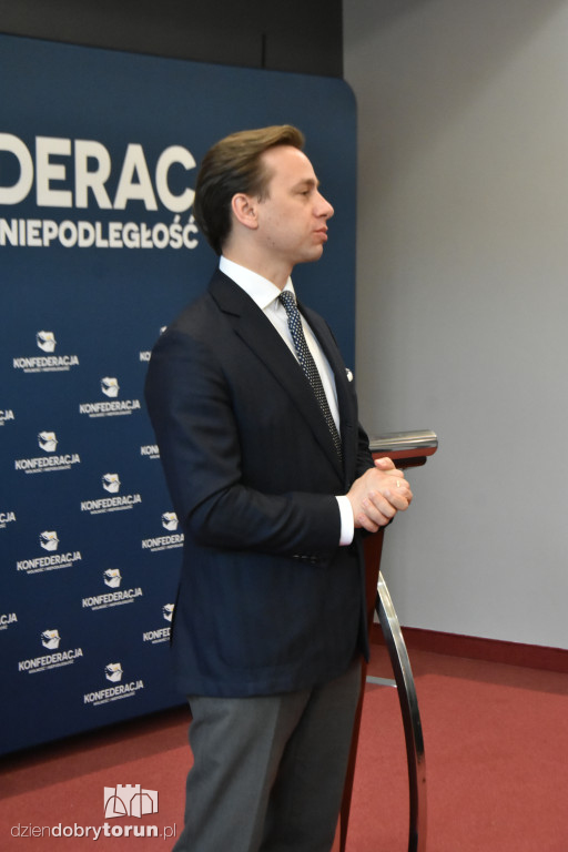 Krzysztof Bosak w Toruniu