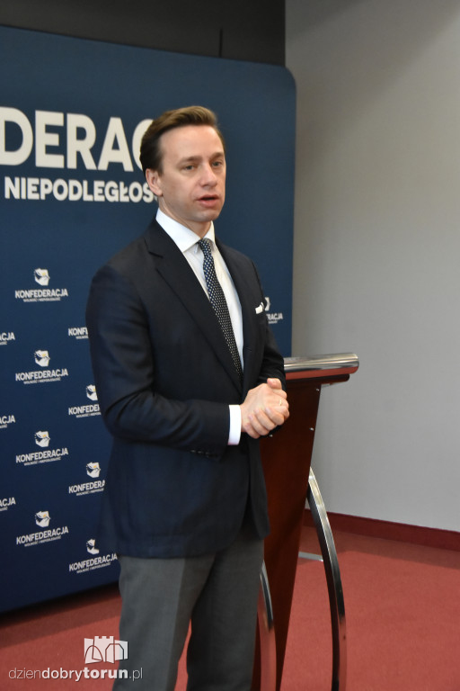 Krzysztof Bosak w Toruniu