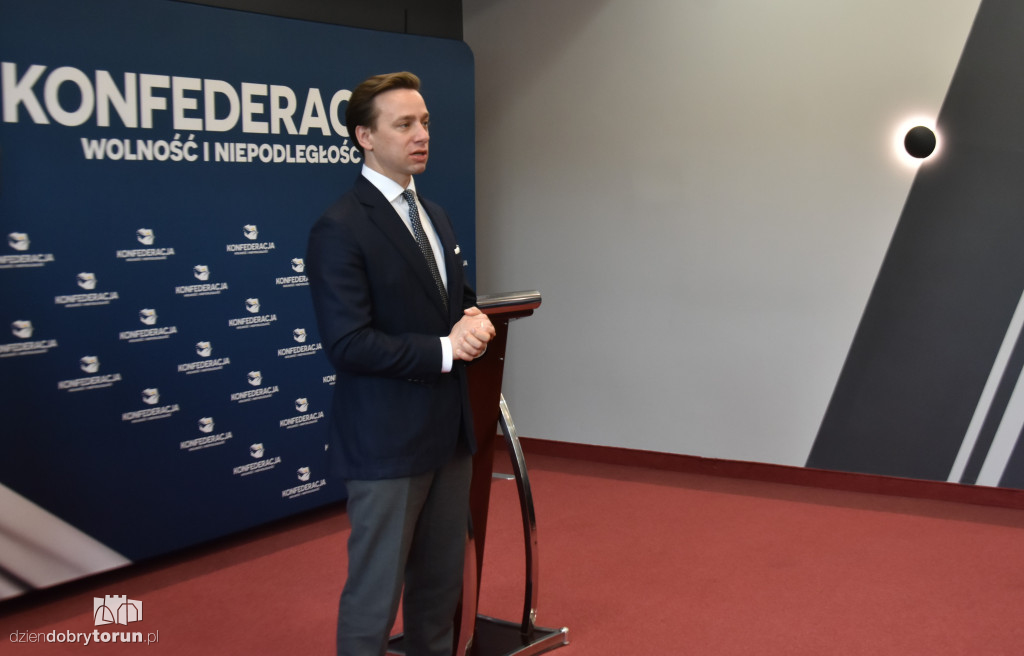 Krzysztof Bosak w Toruniu