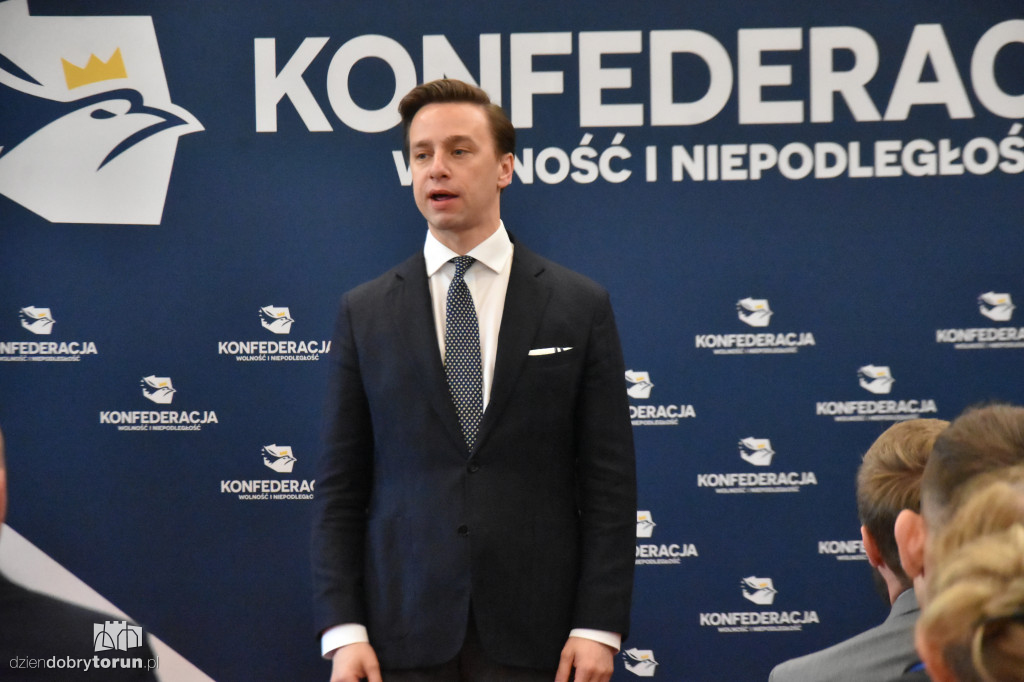 Krzysztof Bosak w Toruniu