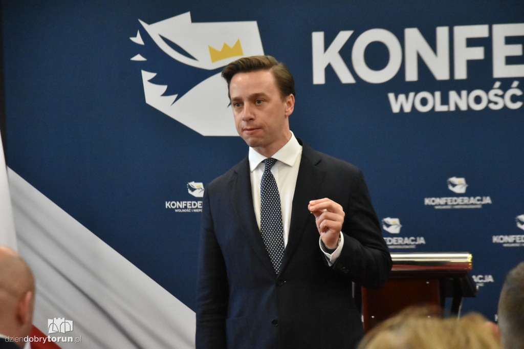 Krzysztof Bosak w Toruniu