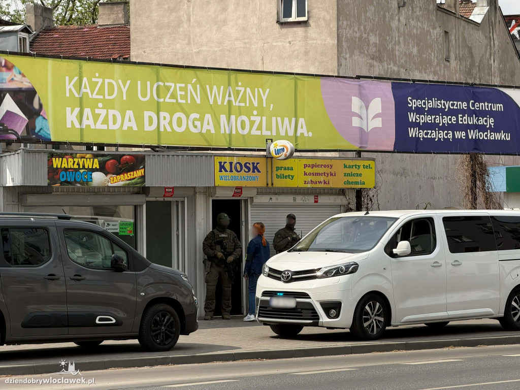Akcja KAS we Włocławku