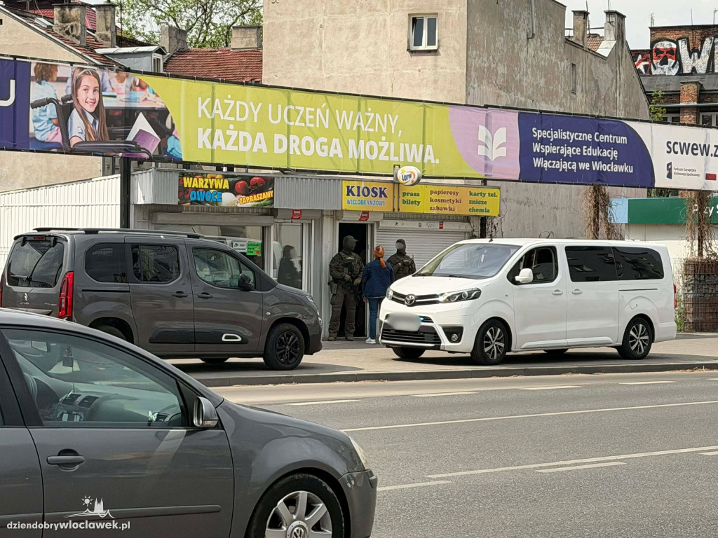 Akcja KAS we Włocławku