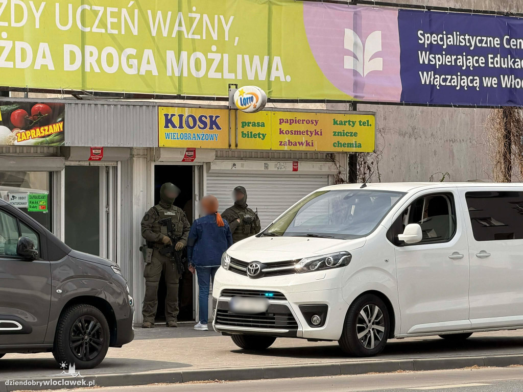 Akcja KAS we Włocławku