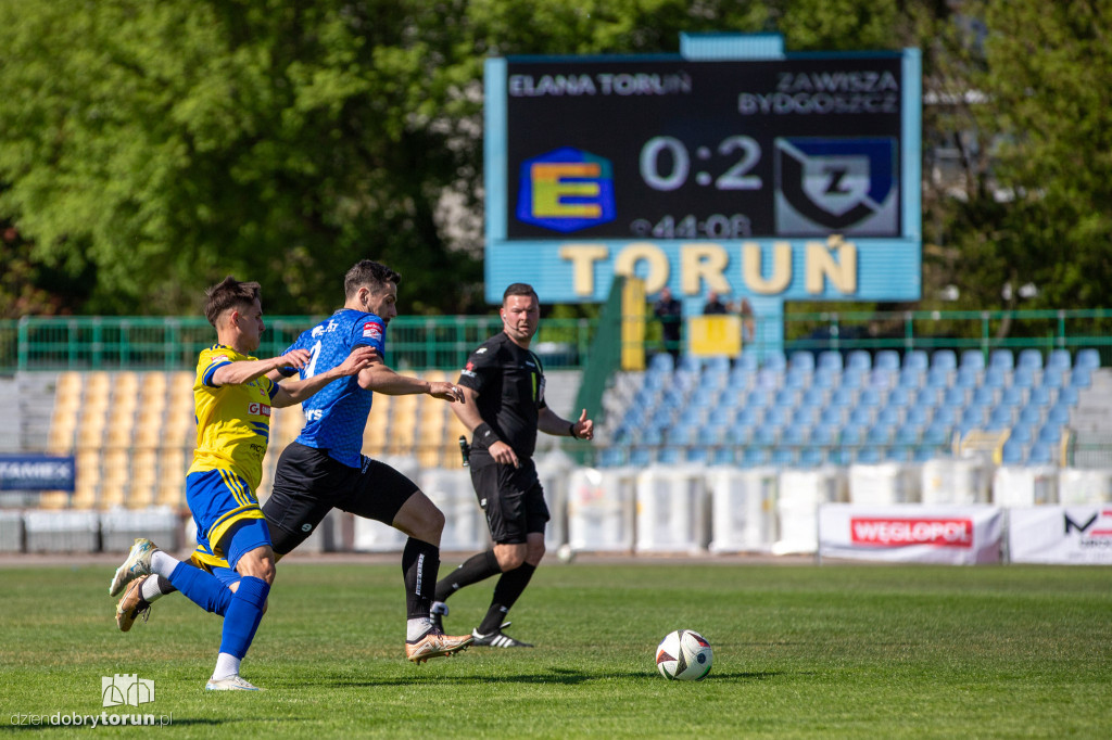 Elana Toruń 0 : 3 Zawisza Bydgoszcz