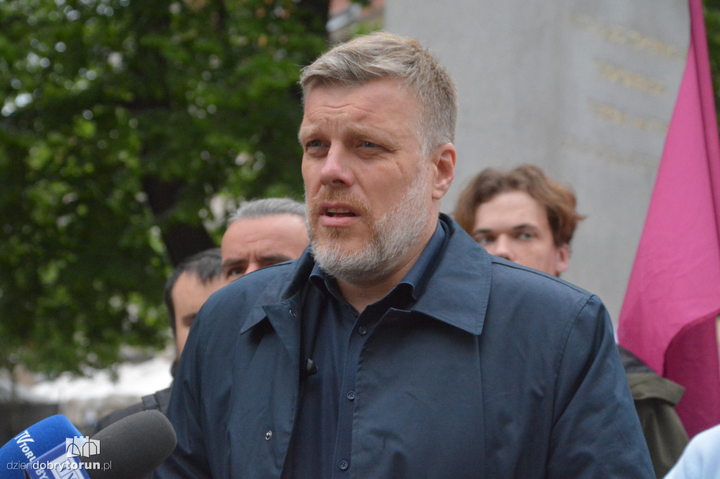 Adrian Zandberg w Toruniu