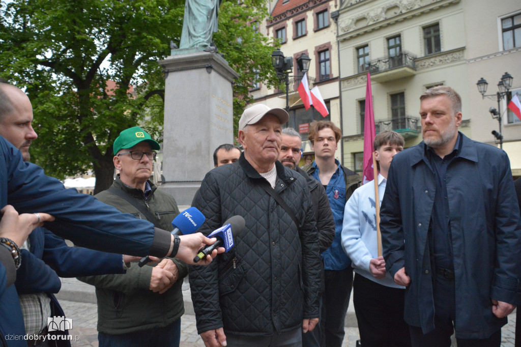 Adrian Zandberg w Toruniu
