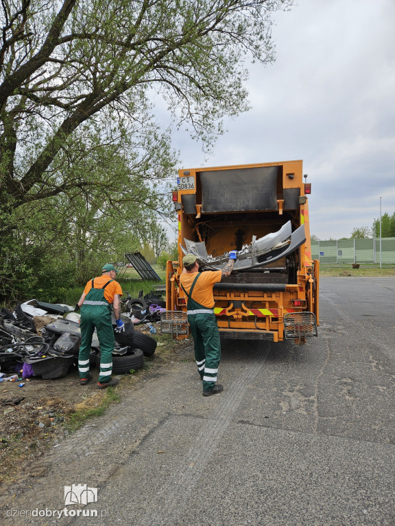 Z Torunia zniknęło ponad 10 ton śmieci