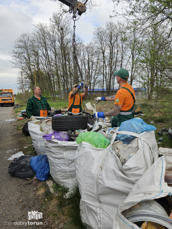 Z Torunia zniknęło ponad 10 ton śmieci