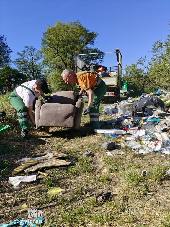 Z Torunia zniknęło ponad 10 ton śmieci