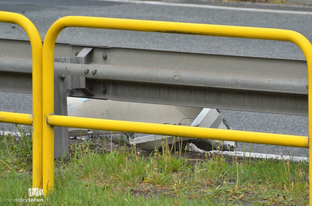 Wypadek między Toruniem, a Bydgoszczą