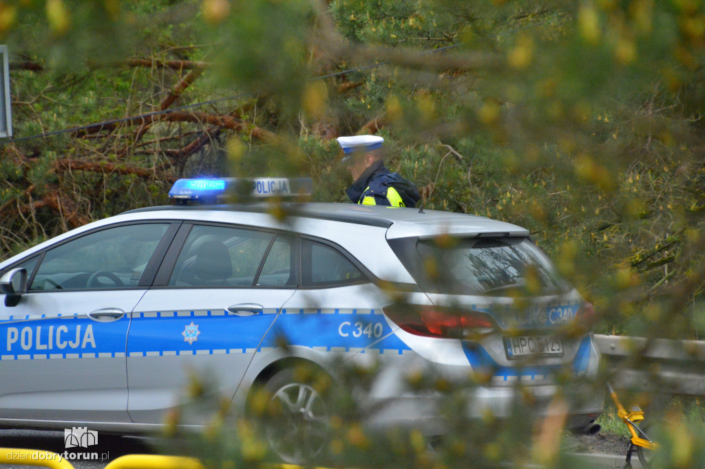 Wypadek między Toruniem, a Bydgoszczą