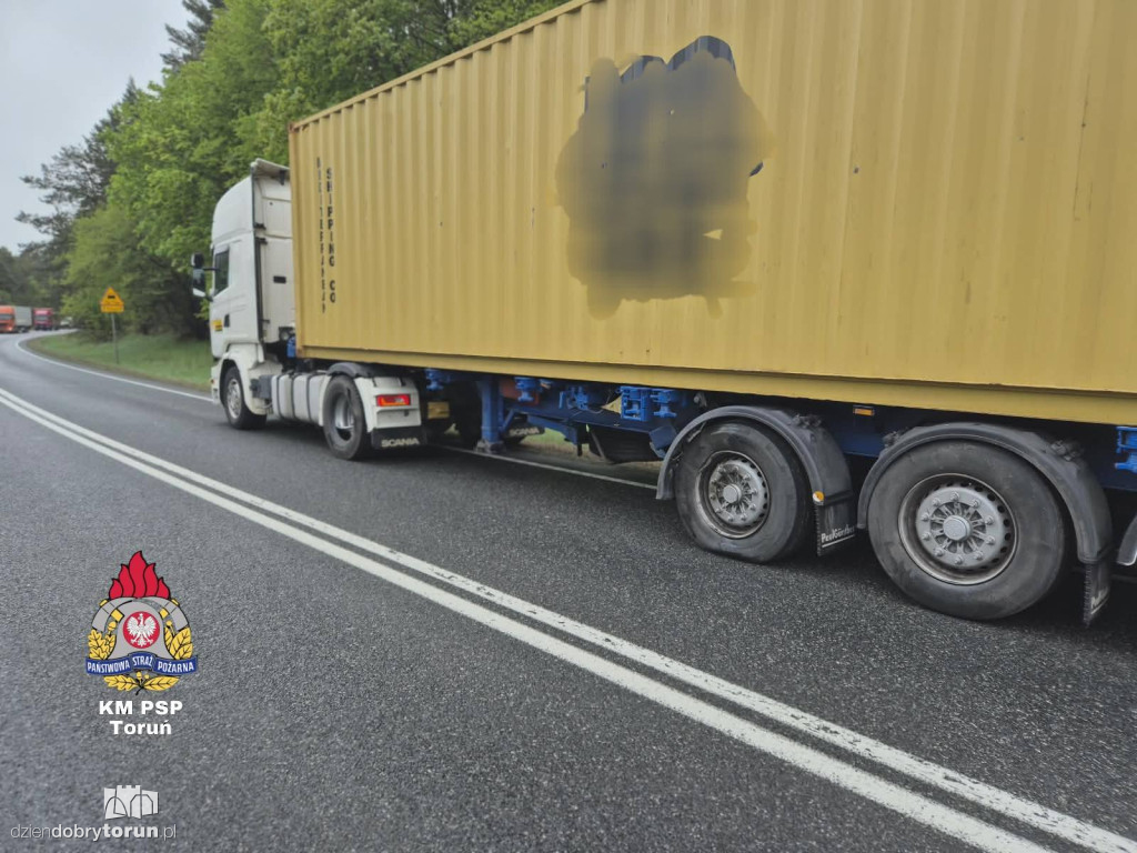 Wypadek między Toruniem, a Bydgoszczą