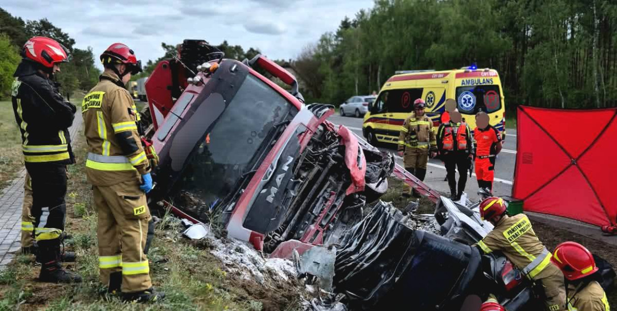 Tragiczny wypadek na DK91