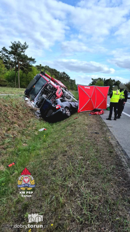 Tragiczny wypadek na DK91
