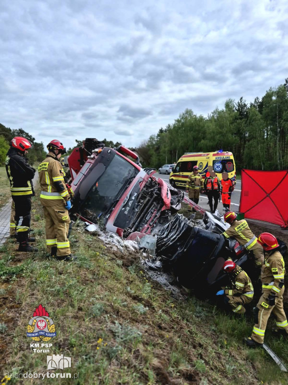 Tragiczny wypadek na DK91