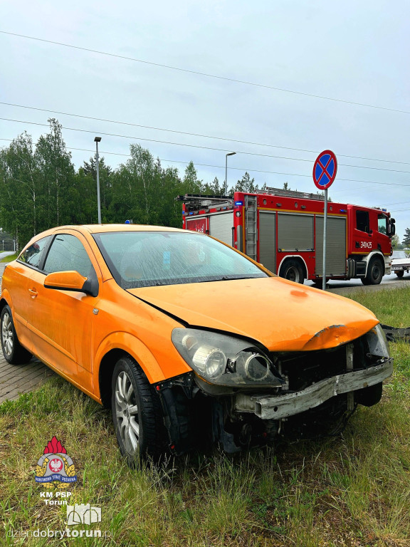 Wypadek na Fortecznej w Toruniu
