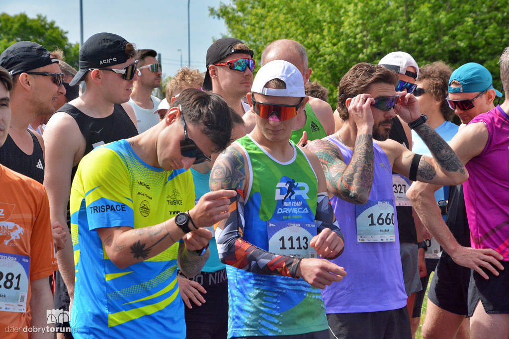 Bieg na 10 km w ramach Trylogii Toruńskich Legend