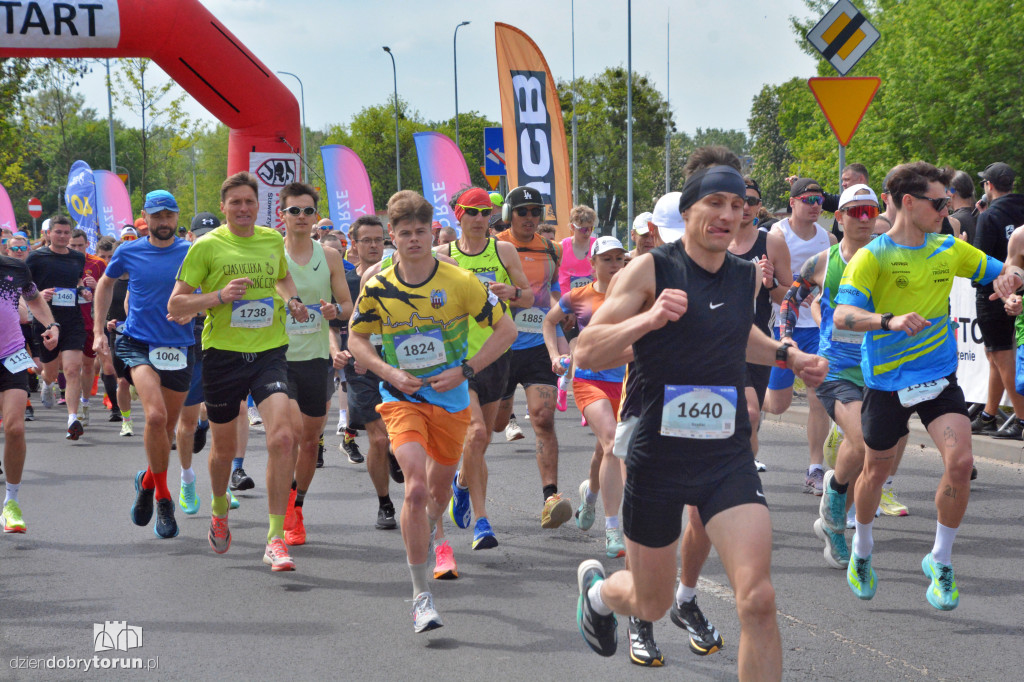 Bieg na 10 km w ramach Trylogii Toruńskich Legend