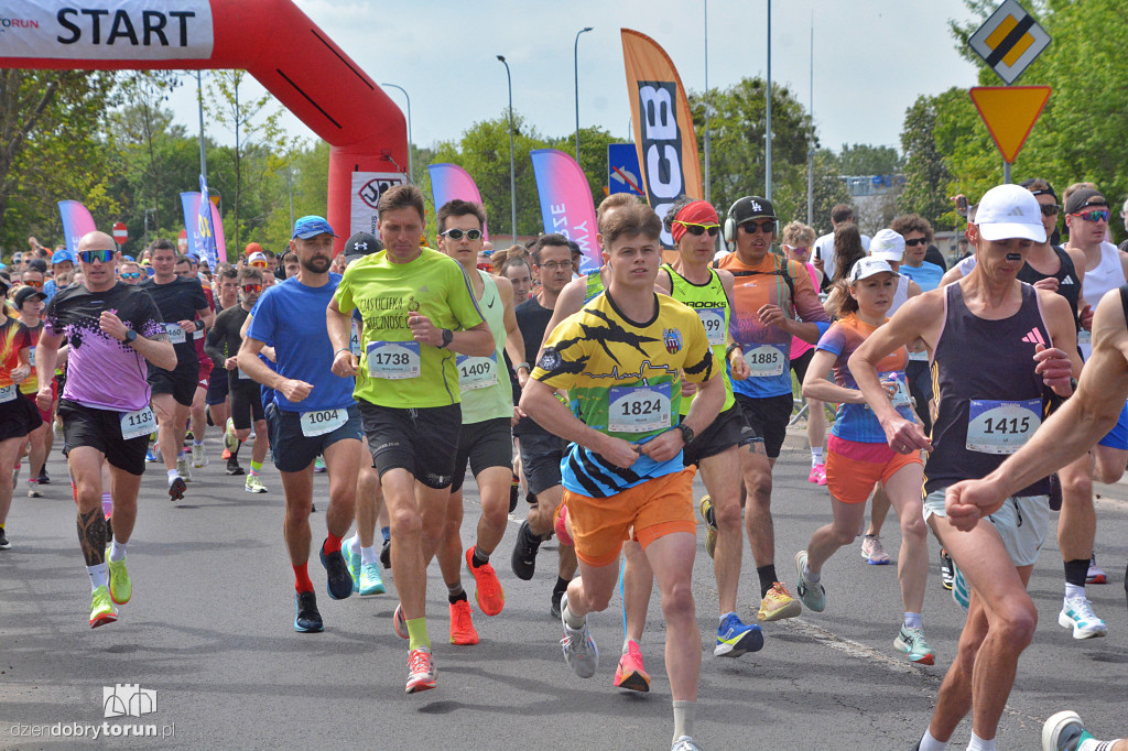 Bieg na 10 km w ramach Trylogii Toruńskich Legend