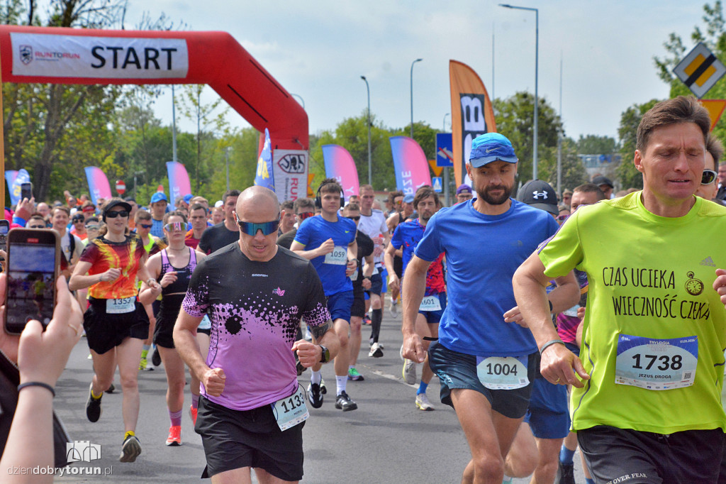 Bieg na 10 km w ramach Trylogii Toruńskich Legend