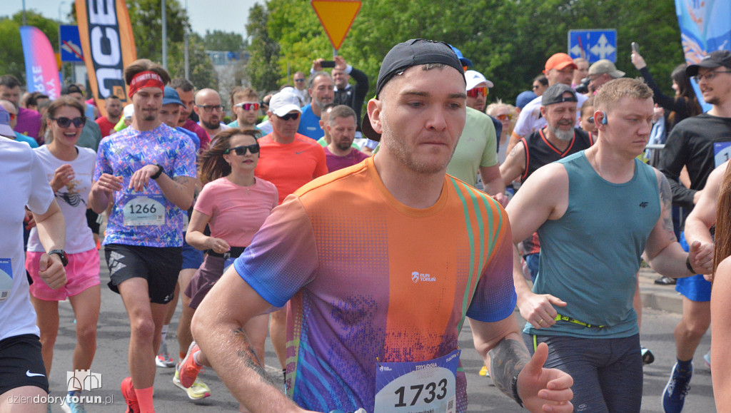 Bieg na 10 km w ramach Trylogii Toruńskich Legend