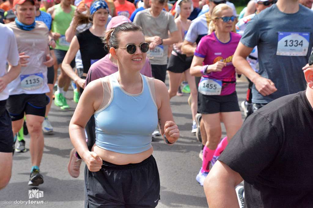 Bieg na 10 km w ramach Trylogii Toruńskich Legend