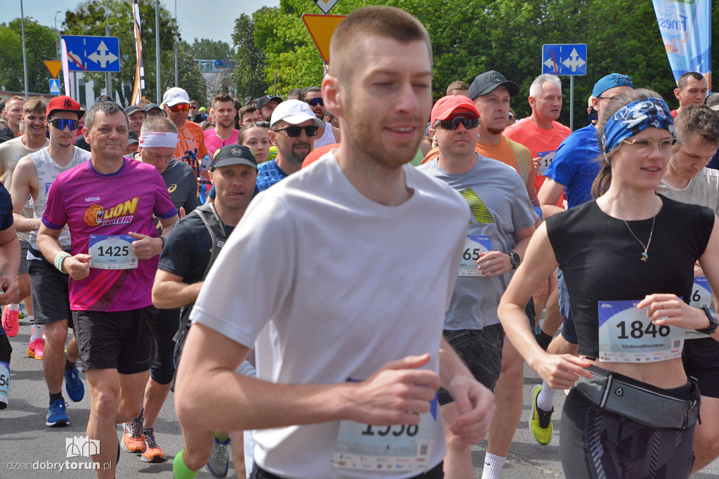 Bieg na 10 km w ramach Trylogii Toruńskich Legend