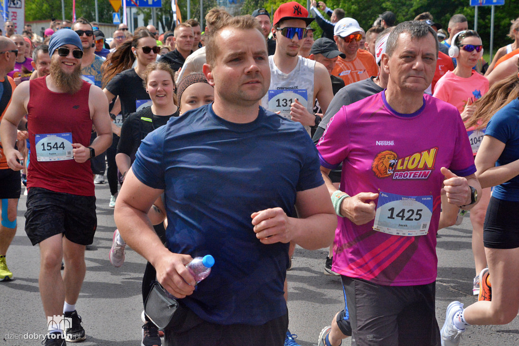 Bieg na 10 km w ramach Trylogii Toruńskich Legend