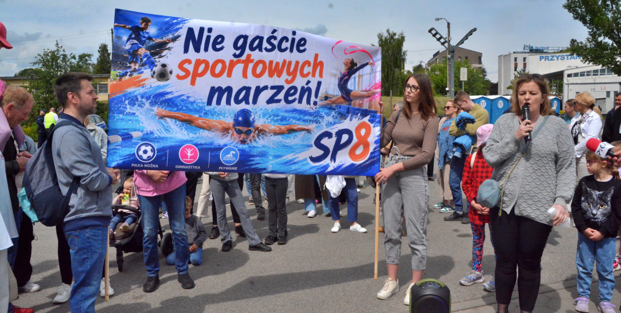 Protest rodziców ws. toruńskiej oświaty