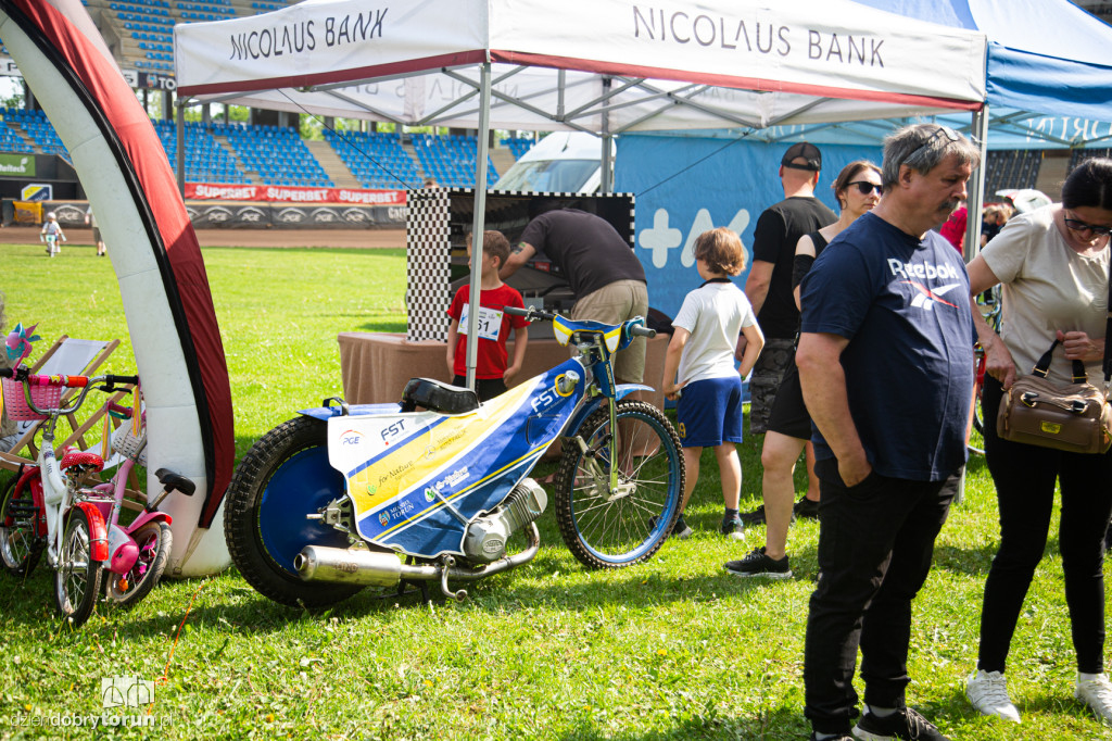 Zawody rowerkowe dla dzieci na Motoarenie