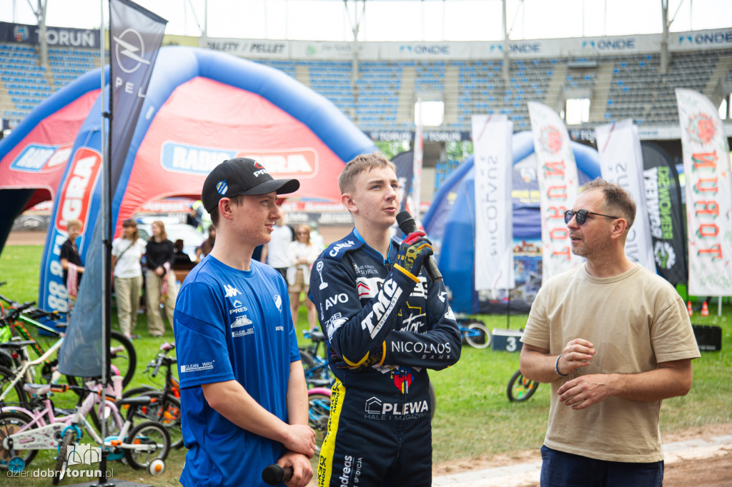 Zawody rowerkowe dla dzieci na Motoarenie