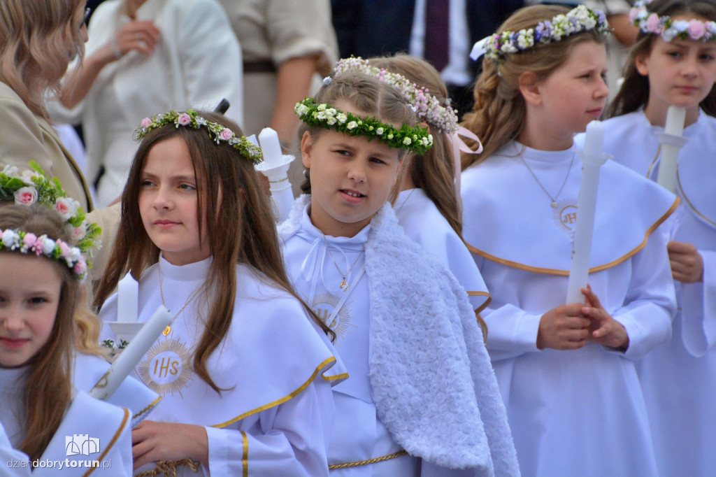 Pierwsza Komunia w parafii św. Maksymiliana Kolbe
