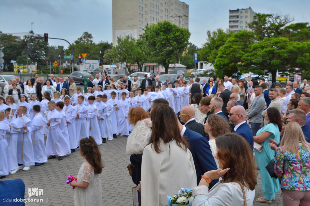 Pierwsza Komunia w parafii św. Maksymiliana Kolbe