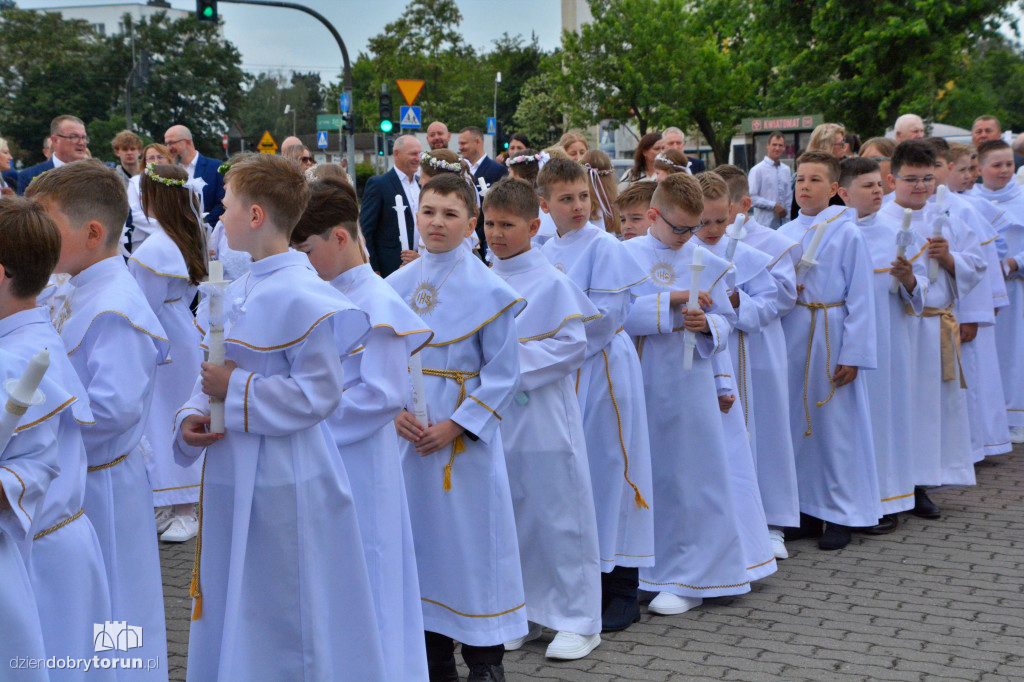 Pierwsza Komunia w parafii św. Maksymiliana Kolbe