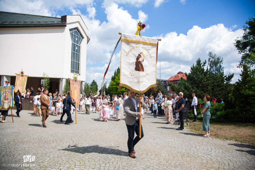 Procesja Bożego Ciała w parafii św. Antoniego