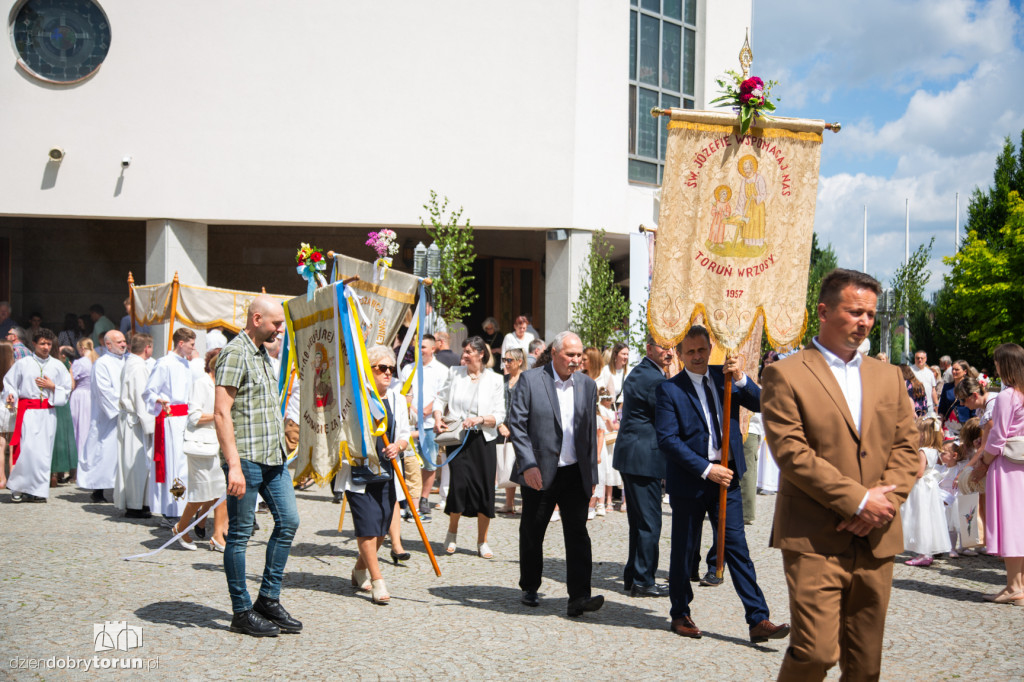 Procesja Bożego Ciała w parafii św. Antoniego