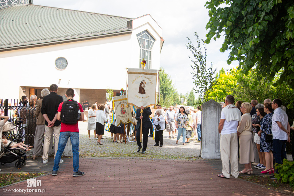 Procesja Bożego Ciała w parafii św. Antoniego