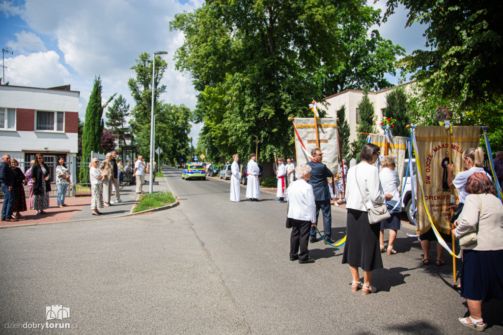 Procesja Bożego Ciała w parafii św. Antoniego