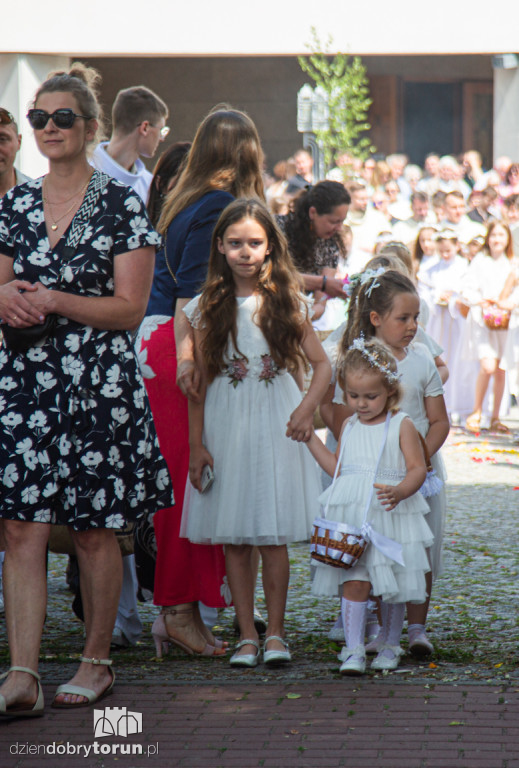 Procesja Bożego Ciała w parafii św. Antoniego