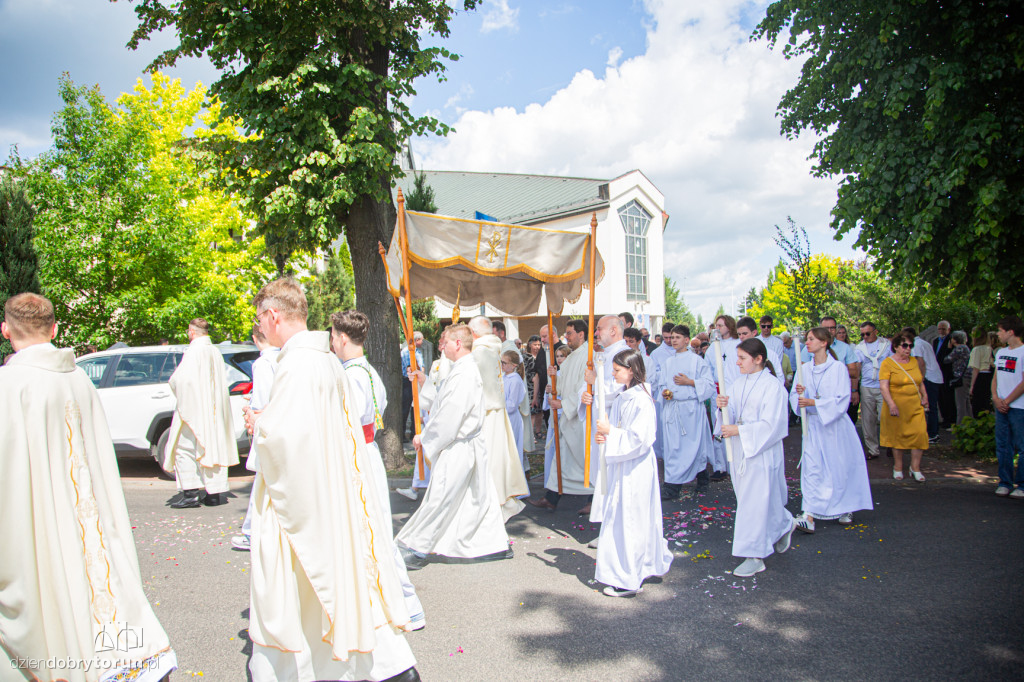 Procesja Bożego Ciała w parafii św. Antoniego