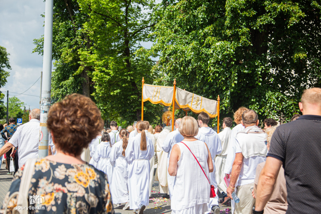 Procesja Bożego Ciała w parafii św. Antoniego