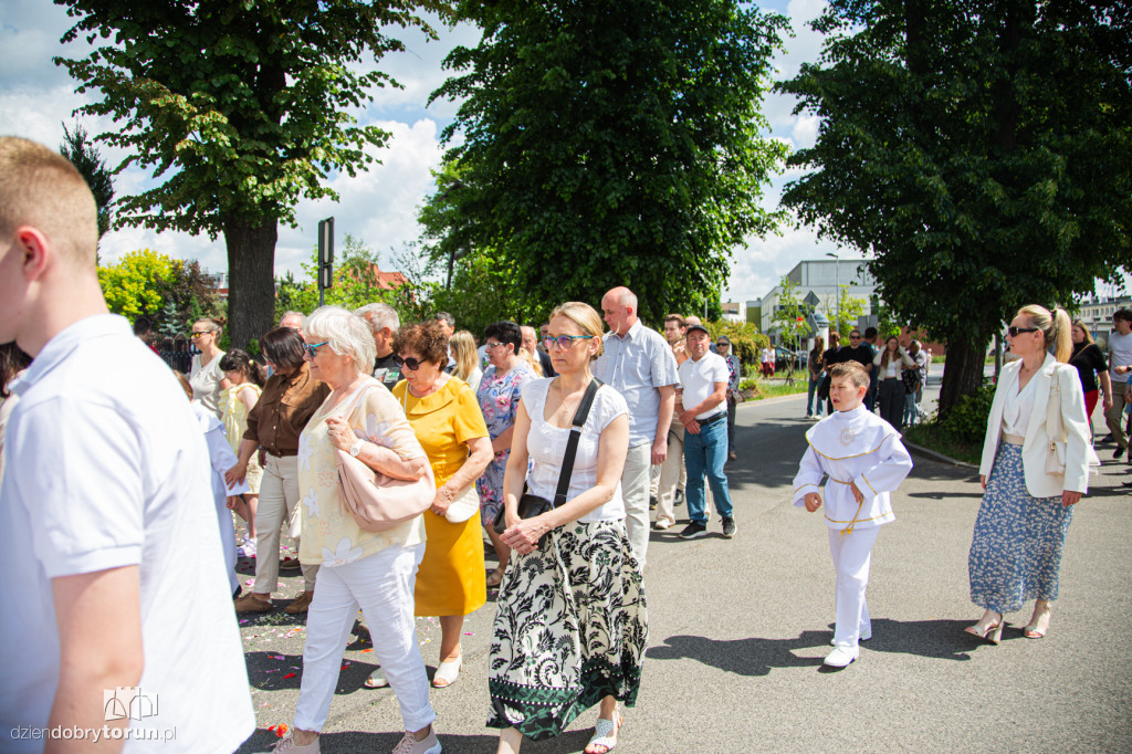 Procesja Bożego Ciała w parafii św. Antoniego