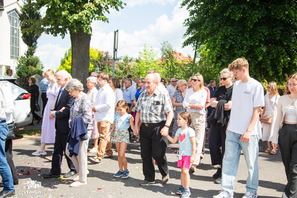Procesja Bożego Ciała w parafii św. Antoniego