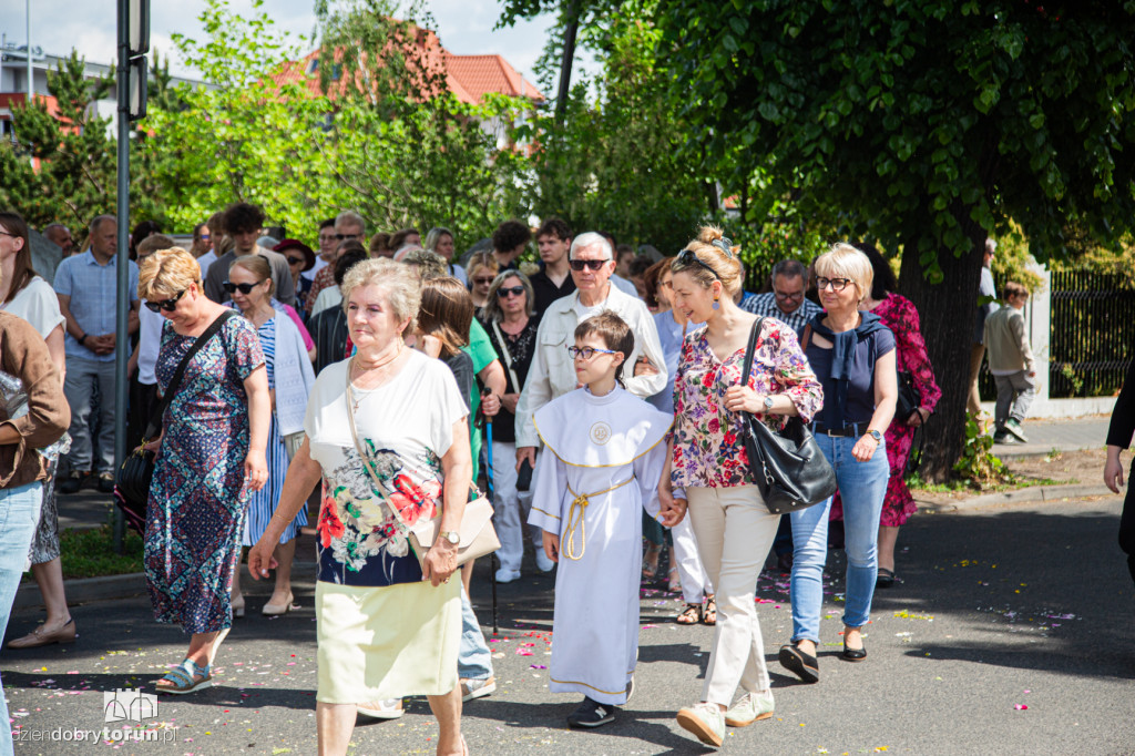 Procesja Bożego Ciała w parafii św. Antoniego