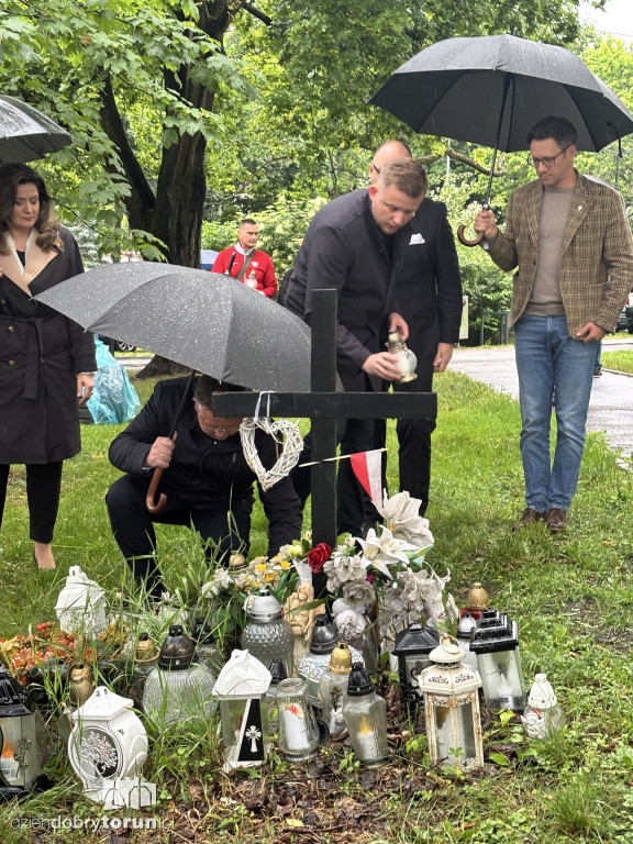 Modlitwa w Parku Glazja rok po tragedii