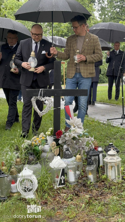 Modlitwa w Parku Glazja rok po tragedii
