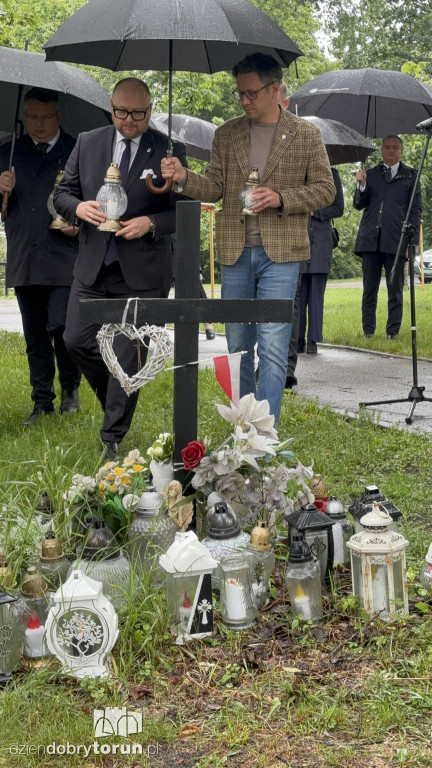 Modlitwa w Parku Glazja rok po tragedii